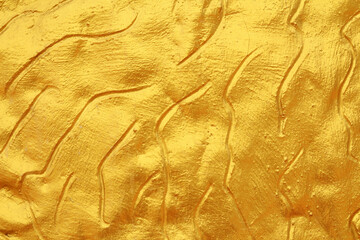 Wall Mural - golden cement texture background