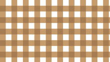 Brown Gingham, Tartan, Plaid, Checkerboard, Checkered Pattern Background