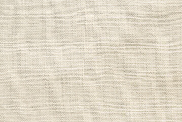 Poster - Beige linen, light brown canvas fabric for background