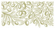 © Yauheniya_Bandaruk - Green mediterranean olives, oil. Vector background