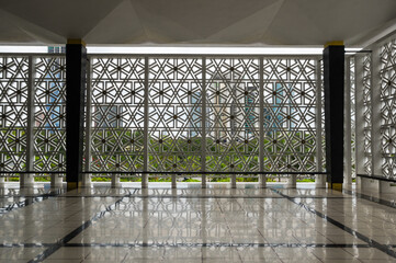 Poster - The National Mosque of Malaysia in Kuala Lumpur