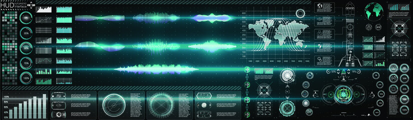 digital design elements hud style. trendy 2022 shapes in cyberpunk style. bar labels,info box bars. 