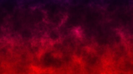 Wall Mural - seamless loop red cloud in deep space. abstract creative artistic illustration mysterious universe, 
