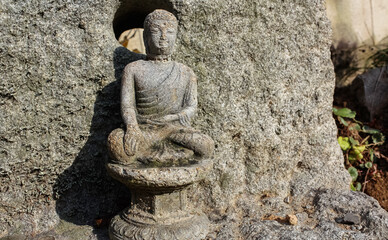 Unknown Buddha in the Mountain