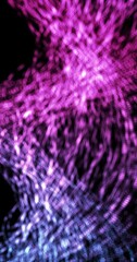 Wall Mural - sparkling circles and bright lights. bokeh effect background. wallpaper with abstract bright animati