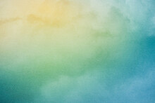Fantasy Blurred Cloudy Sky With  Gradient Color And Grunge Texture When Zoom 100% , Nature Abstract Background