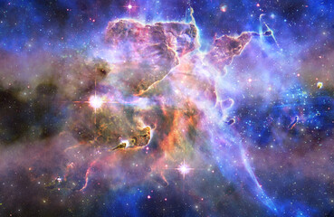 background of universe and stars