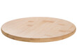 © aneduard - round bamboo cutting board, for cutting or serving, on a white background