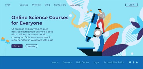 Online science courses for everyone, education