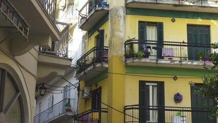 Wall Mural - streets of historic Center of Kerkyra town