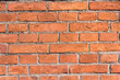 old red brick city blind wall background