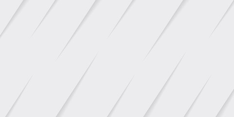 Wall Mural - white, grey line diagonal pattern background. minimal stripe geometric template. light gray futurist
