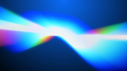 Wall Mural - seamless loop animation. abstract colorful wavy background in blue color. modern colorful wallpaper.