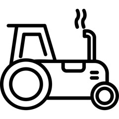 Poster - Tractor Icon