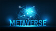 Metaverse digital world smart futuristic interface technology background, Vector Illustration