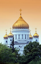 Cathedral Of Christ The Saviour - Moscow - Russia.