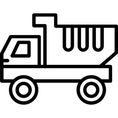 Poster - Dumper Truck Icon