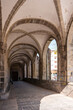 Arches inside the Parroquia de San Martin in the goiko square next to the town hall in Andoain, Gipuzkoa. Basque Country
