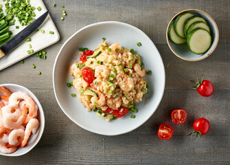 Wall Mural - plate of risotto