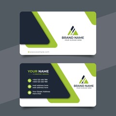 Wall Mural - creative modern professional business card vector design