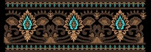 Repeat Multi Colored Decorated Hand Drawn Rendered Traced 
Embraided Ornamental All Over Base Background Pattern Geometrical
 Texture Border Ethnic Tribal Creative Design