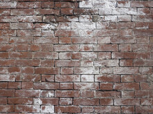 Efflorescence On Brick Wall
