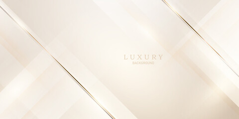 golden luxury background with elegant golden line elements modern 3d abstract vector illustration de