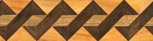 Wooden Marquetry Can Be Patterns Created From The Combination Of Wood, Wooden Floor, Parquet, Cutting Board
