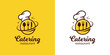 © Agung - restaurant food chef logo design, vector planet food catering logo template