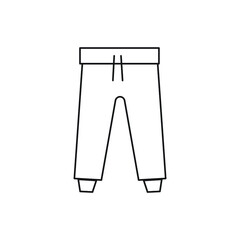 Sticker - pants for symbol icon website presentation