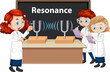 Resonance science experiment for education