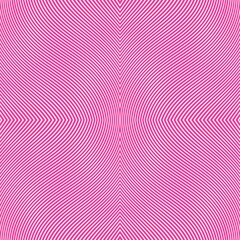 Wall Mural - Abstract Pink Vector Illustration of the pattern of lines abstract background.Black and white wave stripe optical abstract design. Vector background. curved lines.