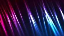 Abstract Blue And Purple Smooth Glowing Neon Lines Motion Background. Seamless Looping. Video Animation Ultra HD 4K 3840x2160