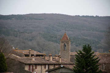 Hostalets d'en Bas, a beautiful little town in Garrotxa, Catalonia