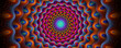 Abstract colorful mandala circle background