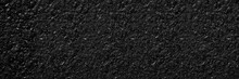 Wide Black Asphalt Texture. Asphalt Road. Stone Asphalt Texture Background Black Granite Gravel.