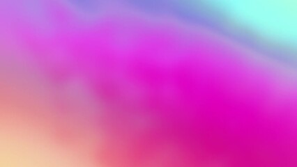 Wall Mural - abstract magenta blue soft gradient cycle slow motion background loop