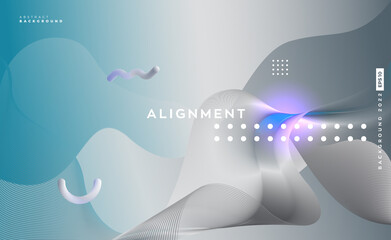 Wall Mural - abstract colorful dynamic fluid wave background. landing page design template.