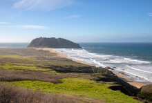 Point Sur North Of Big Sur On The Central Coast Of California United States