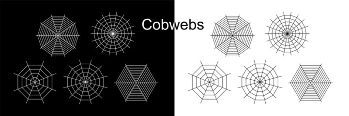 Wall Mural - halloween cobweb background. halloween cobweb wallpaper.
