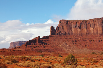 Canvas Print - Picturesque cliffs of sandstone