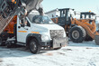 road equipment for the construction, repair and cleaning of roads, in winter