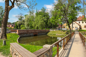 Wall Mural - Town Kuldiga, Latvia