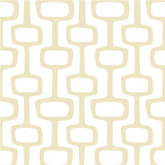 mid-century modern atomic age background in tonal white. ideal for wallpaper and fabric design.