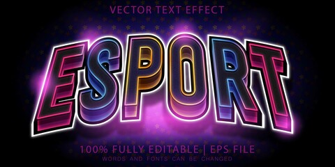 Sticker - Esport Editable Text Effect