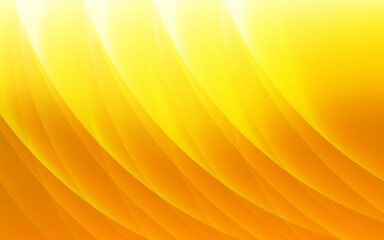 Wall Mural - Elegant orange abstract background with shiny wave. orange gradient wave background vector.