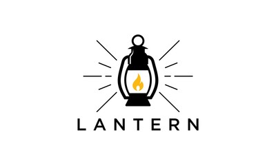 illustration vector graphic of lantern logo design. modern designs.