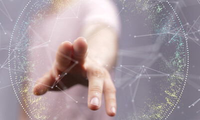  people network structure HR - Human resources management and recruitment