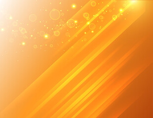 Wall Mural - Beautiful orange gradient abstract background.
Orange abstract background vector with shiny shapes