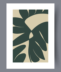 Wall Mural - scandinavian abstract vector print set.